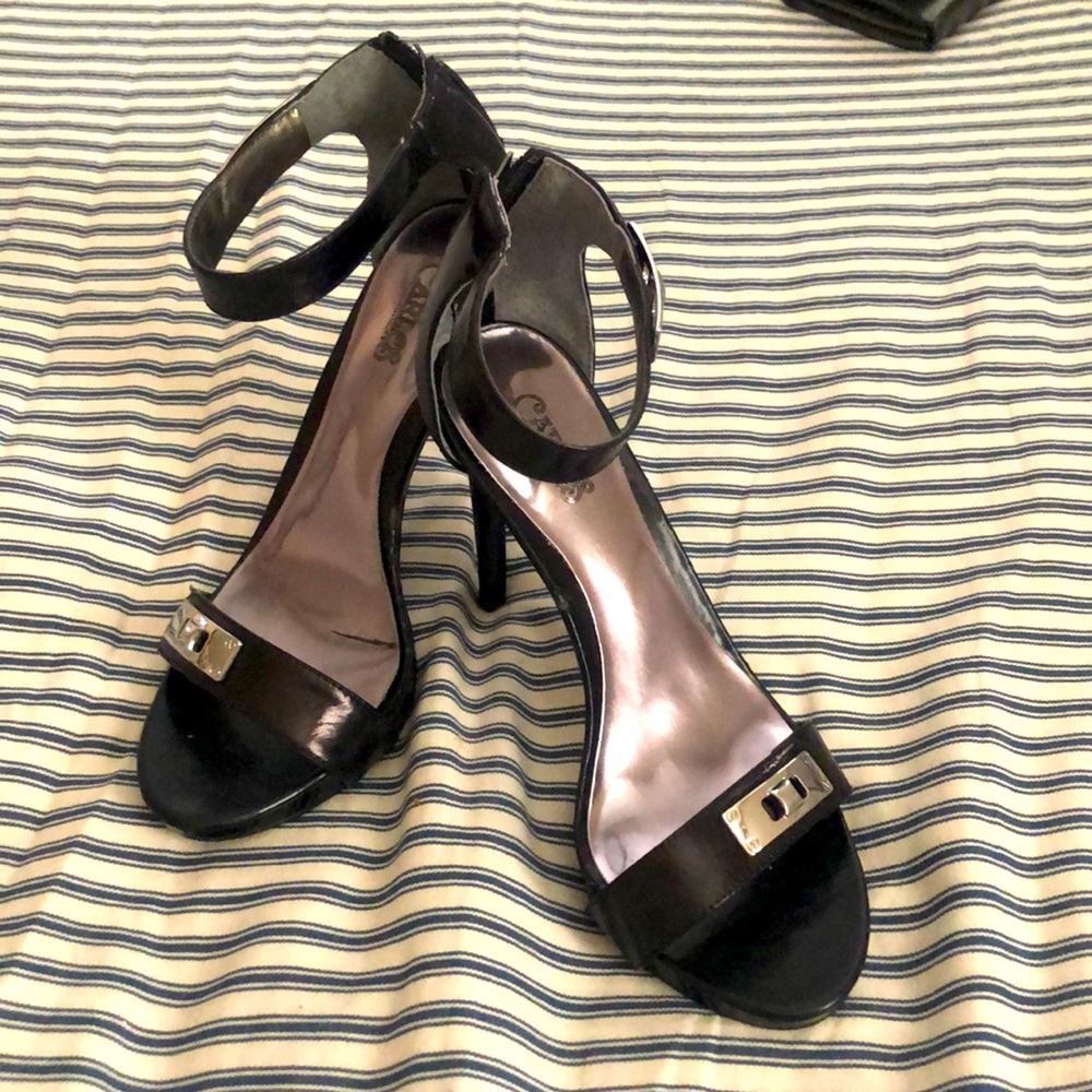 Strappy heels